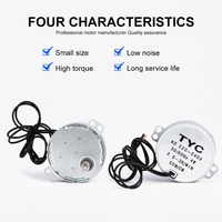 49KTYZ pour petits appareils ménagers 4W 220V 2.5/5/10/20/30rpm Rotation non directionnelle Mini moteurs à courant alternatif
