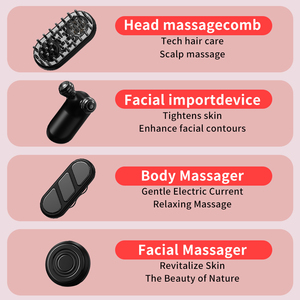 New 2026 Smart Scalp Massage Brush Ems Silicone <strong>Electrical</strong> <strong>Head</strong> Scalp <strong>Massager</strong> with Hair Oil Applicator Promotes Hair Growth - Product Image 4
