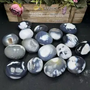 Wholesale Natural Crystal Crafts High Quality Palmstones Orca Agate For Decoration