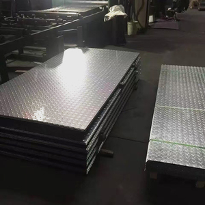 แผ่น SS400ลายตารางหมากรุก S235JR แผ่นลายตารางหมากรุกแผ่นเหล็กคาร์บอนเอ็มเอ็มซีรีดร้อน A36 - Product Image 6