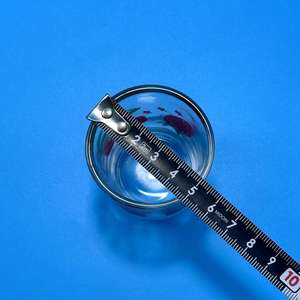 Vasos de licor de vidrio transparente, vasos de vidrio impresos, vasos pequeños de estilo chino, tazas pequeñas de té al por mayor. - Product Image 5