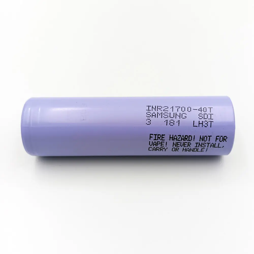 Gốc 3.6V INR21700-40T 21700 4000mAh Max 45A liên tục xả Pin cho Samsung -40t