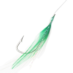 Anzuelo de Pluma Mousda No. 5 anzuelos de pesca con mosca para camarones, anzuelos para pesca oceánica, anzuelos para pez blanco - Product Image 5