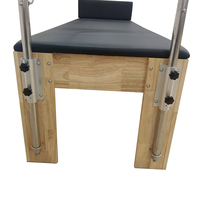 Table de Pilates Cadillac Trapeze Professionnelle en Bois de Chêne, Qualité Studio, Lit de Pilates en Bois Massif Robuste et Portable pour la Santé et le Fitness