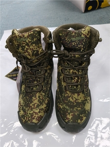 TSB07 Low Middle High Cut Outdoor Digital GREEN Camouflage Suede Cow Leather Tactical <b>Boots</b> <b>Hiking</b> Shoes - Product Image 5