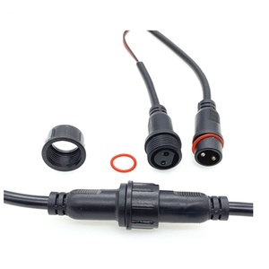 2-5 Core extérieur <span class=keywords><strong>solaire</strong></span> réverbère câble d'alimentation IP68 PVC étanche mâle 8pin <span class=keywords><strong>bornes</strong></span> à Angle droit 4pin grande prise nominale 10A - Product Image 5