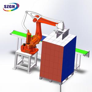 Brazo Robótico Industrial de 4 Grados de Libertad para Paletización, Componentes Principales: Caja de Engranajes, Motor, Embalaje, Carga, Precio, 10 kg, Acero Inoxidable - Product Image 4