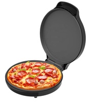 Haushalts-Pizzamaker 30CM Großformat 105 Open Black 12 Zoll Crêpe- und Pfannkuchenmacher mit Einstellbarer Temperaturregelung