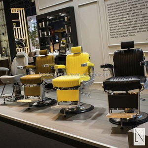 Sillas <span class=keywords><strong>de</strong></span> Barbero Redondas Negras para Salón <span class=keywords><strong>de</strong></span> Belleza, Resistentes, con Excelente Diseño, en <span class=keywords><strong>Venta</strong></span> - Product Image 4