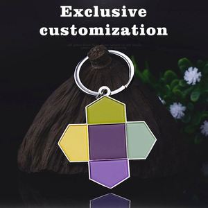 Llavero Metálico Giratorio de 360 Grados con Diseño Personalizado, Recuerdo de Auto, Regalo Promocional Novedoso - Product Image 2