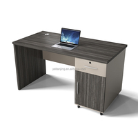 Table d'étude de chambre à coucher en MDF en mélamine de conception de bureau simple populaire meubles de bureau à domicile