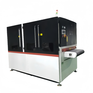 Máquina desbarbadora de 800mm máquinas desbarbadoras de chapa metálica para eliminar rebabas bordes afilados e imperfecciones superficiales chapas metálicas - Product Image 1