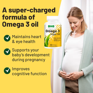 Cápsulas blandas de Aceite de algas Omega 3 de etiqueta privada que mantienen la salud del corazón y los ojos mejoran la función cognitiva Cápsula de cápsulas blandas de vitamina E DHA - Product Image 3