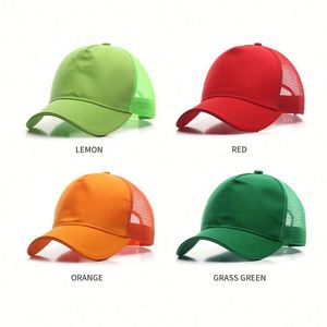 หมวกกอล์ฟสีเบจเขียวสำหรับเด็กและผู้ใหญ่ ออกแบบขายส่ง ปักโลโก้ตามสั่ง พิมพ์ลาย หมวกเบสบอลมีรูระบายอากาศ - Product Image 3