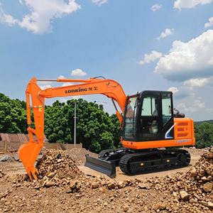 รถขุดไฮดรอลิกขนาดเล็ก CDM6075 ขนาด 6 ตัน ราคาประหยัดจากโรงงานโดยตรง พร้อมเครื่องยนต์ ปั๊ม และเกียร์บ็อกซ์ รับประกันหนึ่งปี - Product Image 1