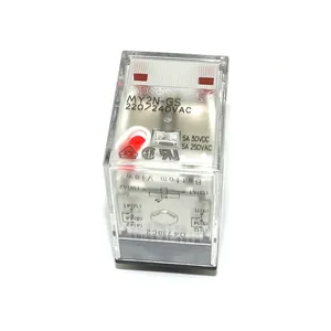 Miniatur relay daya MY4N-GS AC110V /120V dengan indikator operasi