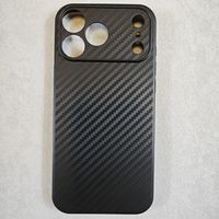 Coque de téléphone en TPU souple ultra-fine antichoc pour iPhone 17 Pro Max, coque de protection anti-chute en fibre de carbone