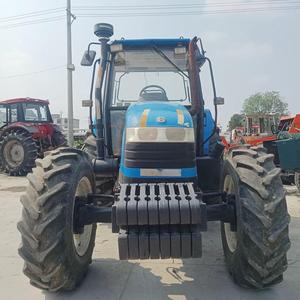 Tracteur agricole d'occasion New Holland 1004 4x4, petit tracteur de jardin multifonctionnel, remise à neuf, personnalisation et vente en gros - Product Image 3