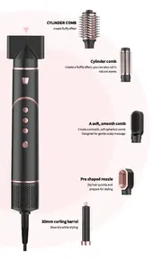 <span class=keywords><strong>Cepillo</strong></span> <span class=keywords><strong>secador</strong></span> de cabeza redonda con control de temperatura de 220 voltios, <span class=keywords><strong>cepillo</strong></span> <span class=keywords><strong>secador</strong></span> de <span class=keywords><strong>pelo</strong></span> de doble voltaje de <span class=keywords><strong>pelo</strong></span> <span class=keywords><strong>corto</strong></span> <span class=keywords><strong>para</strong></span> viajes - Product Image 3