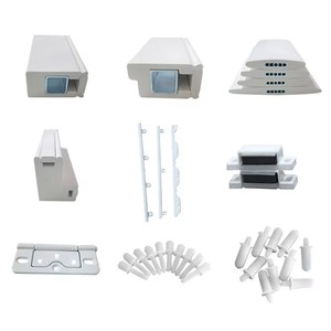 บานประตูหน้าต่างพีวีซีบานเกล็ดสำหรับตกแต่งแบบคลาสสิกผ้าม่านบ้านสำหรับห้องนอนห้องนั่งเล่นห้องน้ำ - Product Image 6