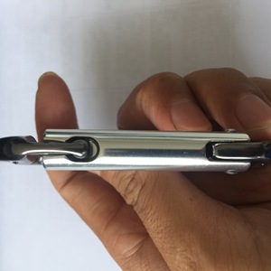 Mosquetón de Resorte Abierto Recto de Sección Corta, Aluminio 7075, 22KN, Tipo D, Accesorio para Escalada y Aparejos - Product Image 4