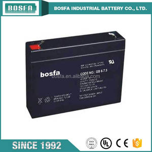 充電式密封バッテリーセル<span class=keywords><strong>6V</strong></span> <span class=keywords><strong>7.5Ah</strong></span>無料小型ポータブルUPS家電バッテリーホームセキュリティシステム用 - Product Image 4