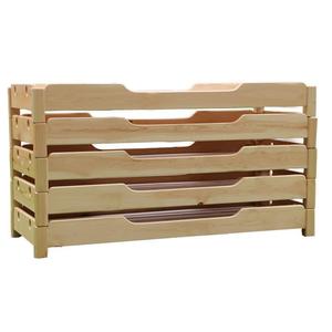 Multi Layer <b>Board</b> Solid Wood Kids <b>Bed</b> Storage Toddler Minimalist Design Shandong Origin Open Specification - Product Image 1