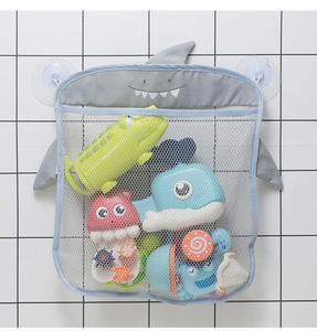 Sac de rangement en filet pour jouets de bain pour bébé, avec ventouses, en forme d'animaux de dessin animé, pour le rangement du sable et des jouets pour enfants - Product Image 2