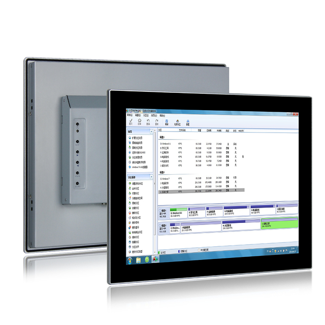 High Quality 15 Inch Industrial Touch Monitor with Capacitive USB and DVI Interface 4:3 Aspect Ratio Manufacturer Sale