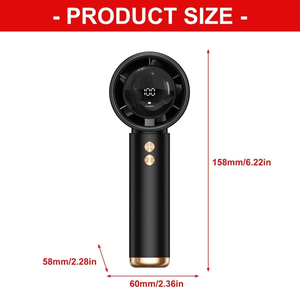 Sophisticated Class a Usb Cooling Fan Black Customised Hand Fan Usb <b>Mini</b> Hand Fan - Product Image 2