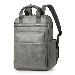 2025 nouveau sac à dos en polyuréthane pour femmes à la mode multifonctionnel grande capacité sac à dos de maman pour le commerce extérieur - Product Image 6