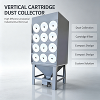 Système de filtration industriel à cartouche horizontale à jet pulsé pour l'injection de caoutchouc et de plastique – Nettoyage optimal