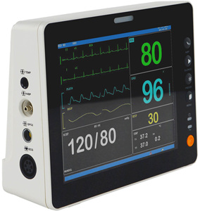 Dispositivo de Monitoreo con Pantalla TFT de 8.4 Pulgadas, ECG, Presión Arterial No Invasiva, Frecuencia Cardíaca, Temperatura, SPO2, PR para Clínica - Product Image 2