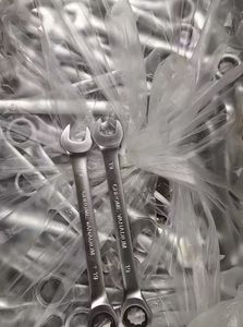 Fixed Head 6-32mm Metric <strong>Ratchet</strong> Spanner 6-32mm Ratcheting <strong>Wrench</strong> Repair Hand Tool Chrome Vanadium Steel - Product Image 2