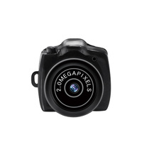 Caméra sport pour enfants 2.0MP HD avec capteur CMOS, corps en plastique, grand angle 90° pour photographie extérieure, sans écran, fonction d'enregistrement