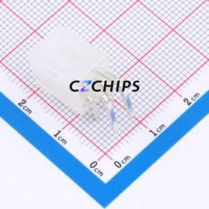 5569-2x2P WZ Wire-to-Board Pin Header Bent Lead Through Hole,P=4.2mm Connector 2x2P 4.2mm Right Angle Insert 4P - Product Image 2