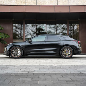 Rueda de Lujo para Automóvil de Pasajeros, Plateada Pulida, Forjada, 5X112 5X120, Diseño de 2 Piezas con Aspas de Ventilador Turbo Ligeras para Rin de BMW - Product Image 3