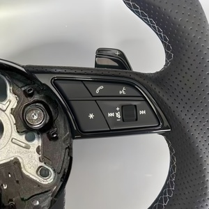 Volante de Cuero Nappa Nuevo en Oferta para <span class=keywords><strong>Audi</strong></span> B9 B9.5 B8 RS3 RS7 RS5 A1 A3 A4 A5 A6 A7 A8 Q3 Q5 Q7 S3 S4 S5 TT 8V 8P - Product Image 3