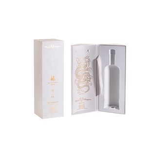 Tùy Chỉnh Bao Bì Sang Trọng Quá Trình Thiết Kế Whiskey Brandy Rượu Vang Đỏ Chai Từ Cửa Đôi Uống Bao Bì Hộp Giấy - Product Image 6