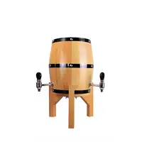 Wine Barrel FUYONG Best Selling 3 Liter Whiskey Wooden Beer Keg Custom Logo Painted Beer Wine Barrel