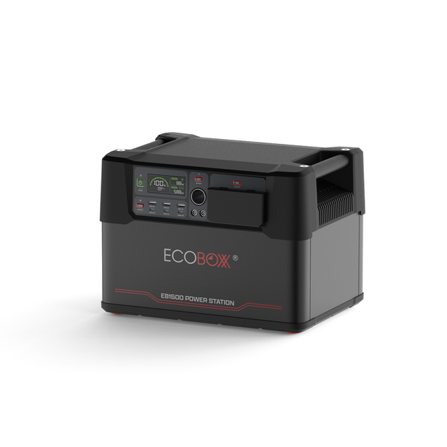 1500W Pure Sine Wave Outdoor Portable Power Station with MPPT Controller for Camping, RV and Home Usage