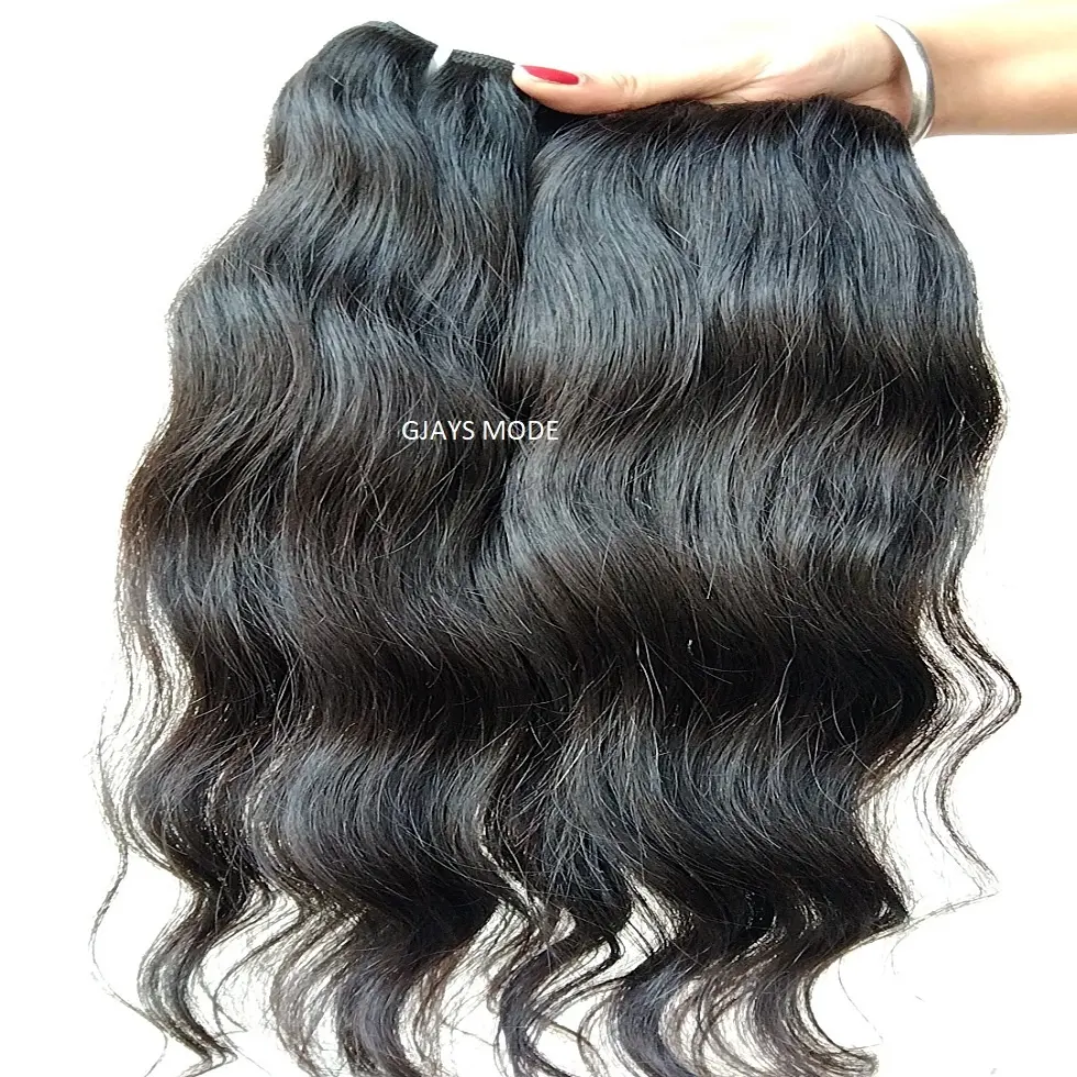 FULL CUTICLES ALIGNED INDIAN LOOSE WAVE HUMAN HAIR