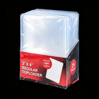 Protège-cartes rigides en plastique 35pt, 3" x 4", pour cartes à collectionner et cartes de baseball