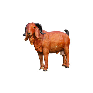 Gran oferta, escultura <span class=keywords><strong>de</strong></span> cabra <span class=keywords><strong>de</strong></span> resina para exteriores, granja, decoración a gran escala, escultura <span class=keywords><strong>de</strong></span> Animal personalizable - Product Image 5