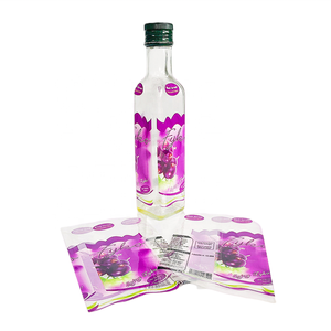 <strong>Plastic</strong> Shrink Wrap <strong>Label</strong> Beverage Juice <strong>Bottle</strong> <strong>Plastic</strong> Packaging <strong>Label</strong> PVC Heat Shrink Sleeve <strong>Label</strong> <strong>Printing</strong> - Product Image 1