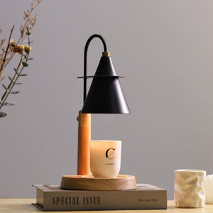Gỗ Mới Điều Chỉnh Chiều Cao Nến Ấm Hơn Đèn Trang Trí Nội Thất Hương Thơm Đèn Lồng Hương Thơm Ánh Sáng Ban Đêm Tinh Dầu Bộ Quà Tặng Khuếch Tán - Product Image 3