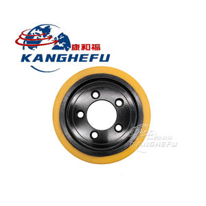 Piezas de carretilla elevadora hidráulica con ruedas para caminar de poliuretano tipo Bt 138457 250*75-80 rueda motriz para múltiples industrias - Product Image 5