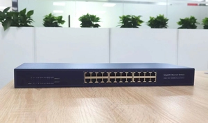 Commutateur réseau Gigabit 24 ports à vente chaude en usine avec QoS VLAN, boîtier en fer, 24 ports RJ45, pour centre de données, commutateur Ethernet - Product Image 6