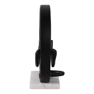 Escultura Moderna de un Lector sobre Base de Mármol, Adorno Decorativo para el Hogar, Oficina, Estante, Baño, Sala de Estar - Product Image 3
