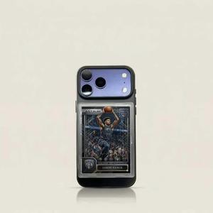 เคสโทรศัพท์และกระเ<span class=keywords><strong>ป</strong></span>๋าสตางค์พร้อมช่องใส่บัตรแบบกึ่งโ<span class=keywords><strong>ป</strong></span>ร่งแสง วัสดุ PC แม่เหล็ก สำหรับ iPhone - Product Image 5